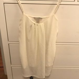 Banana Republic Chiffon and Cotton blouse